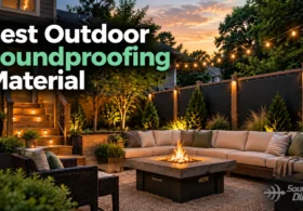 Best Outdoor Soundproofing Material: What Actually Blocks Noise
