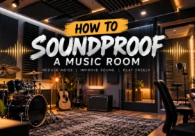How to Soundproof a Music Room: Walls, Doors, Drums and Bass