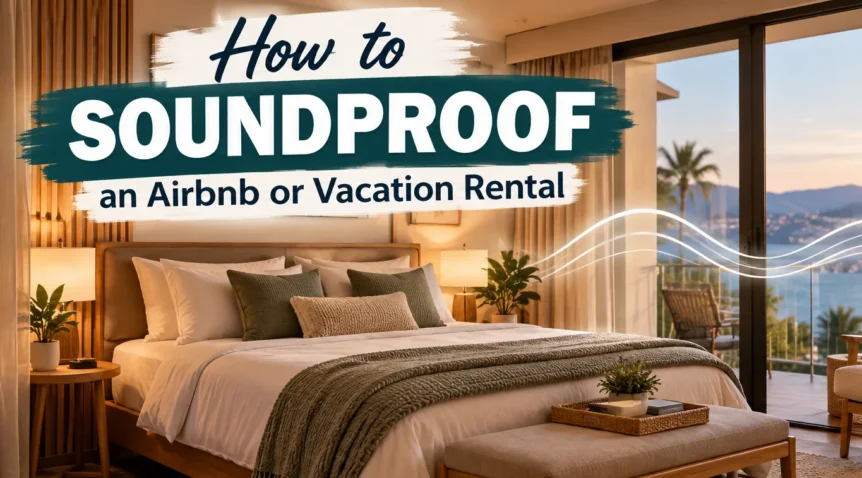 How to Soundproof an Airbnb or Vacation Rental