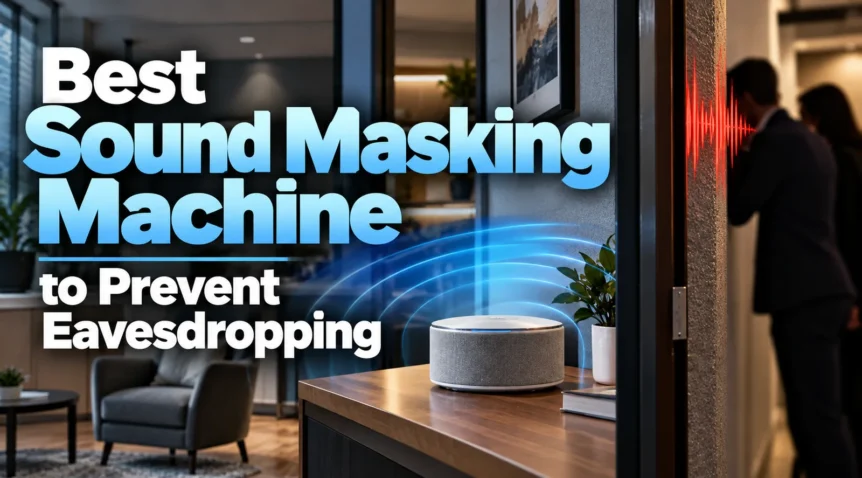 Best Sound Masking Machine to Prevent Eavesdropping: Desktop and Office