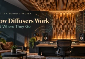 What Is a Sound Diffuser: How Diffusers Work and Where They Go